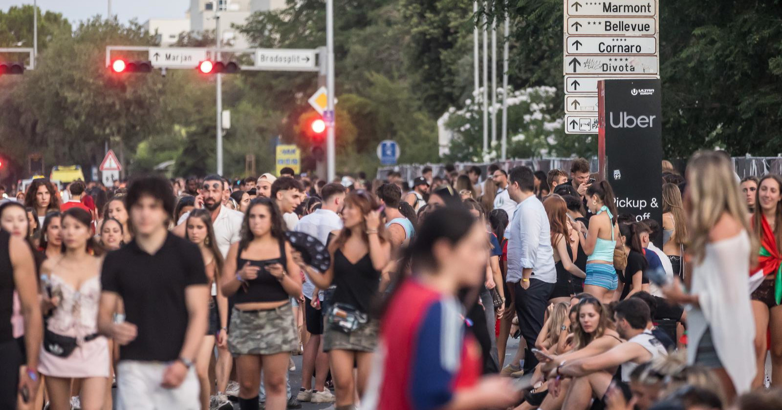 FOTO Split kad partijaneri krenu s Ultre...