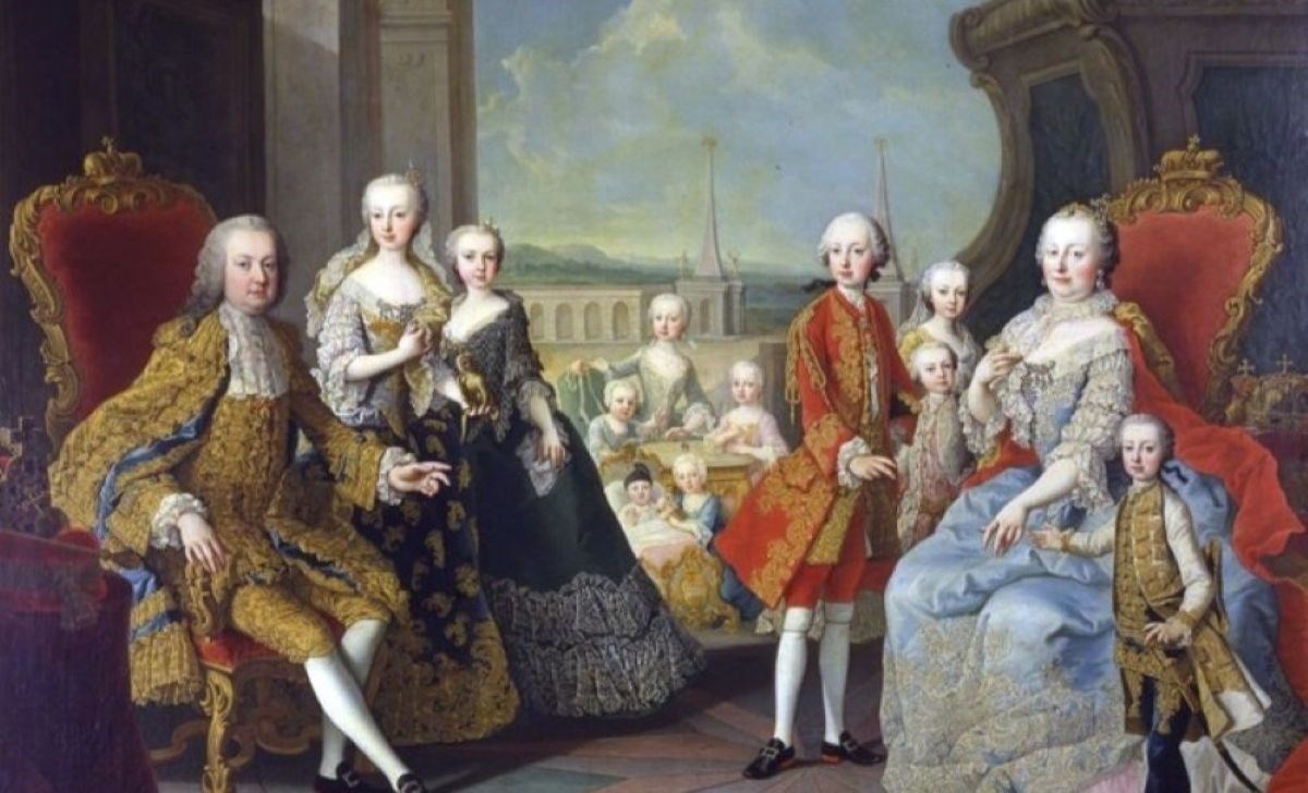 Marija Terezija imala je 16 djece. Većina je vladala raznim dijelovima Europe