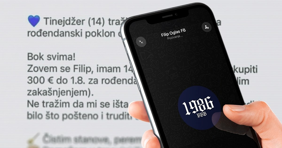 Nazvali smo broj s oglasa "14-godišnjaka koji pokušava zaraditi curi za poklon"