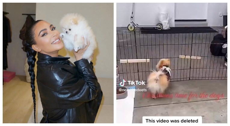 Kim Kardashian napali jer drži pse u garaži, izbrisala video s profila kćeri North