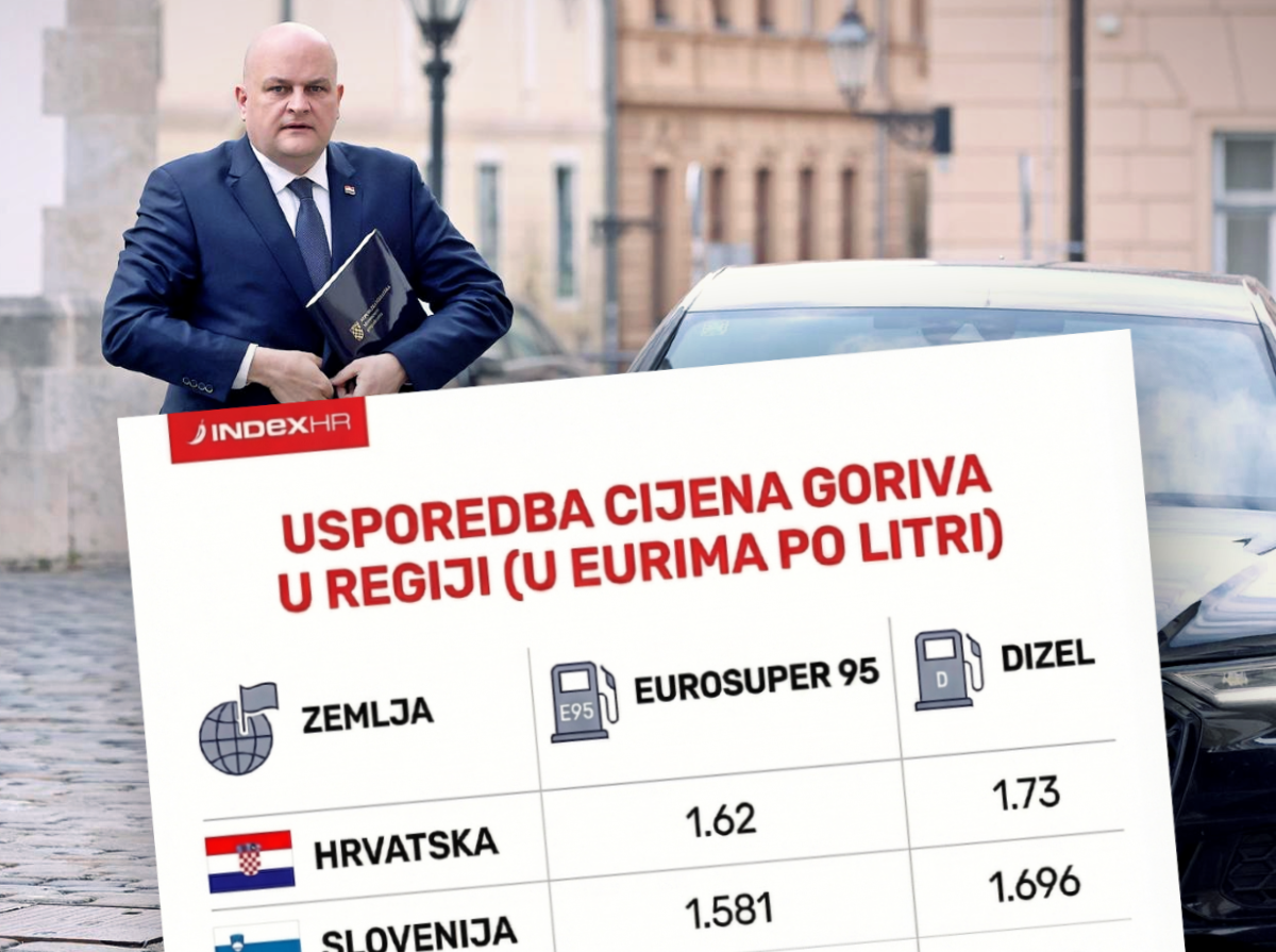 Ministar se hvali ukidanjem "benzinskog turizma". Ovo su cijene goriva u susjedstvu
