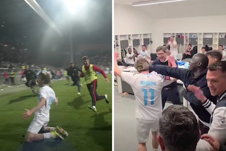 Srušio je Hajduk u 20. minuti nadoknade. Pogledajte njegove dvije lude proslave