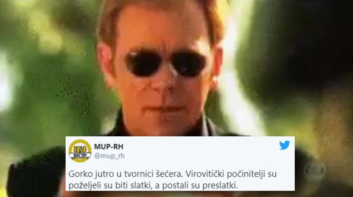 Iz MUP-a se pohvalili da su uhvatili kradljivce šećera, objavili Horatija Cainea