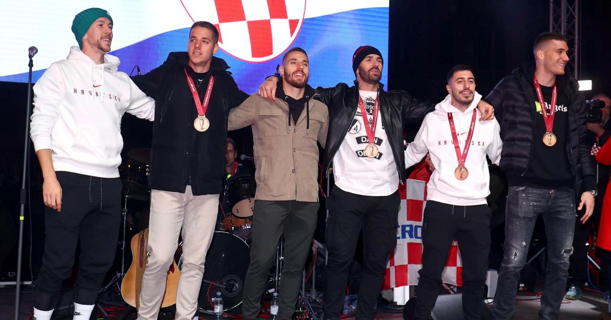FOTO I VIDEO Brončani reprezentativci dočekani u Splitu, Varaždinu i Zadru