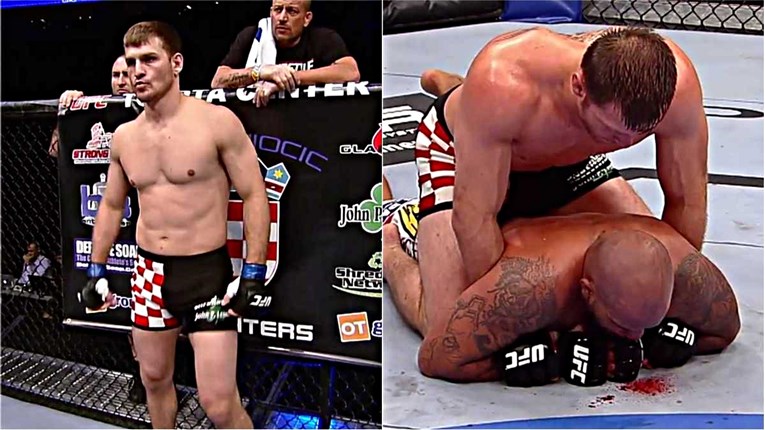 Pogledajte Miočićev debi u UFC-u. Do krvi je pretukao protivnika