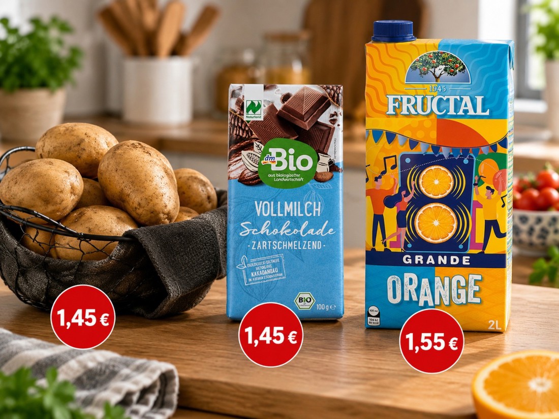 Danas se isplati u kupnju: 5 kg krumpira košta 1,45 €, a 2 litre soka samo 1,55 €