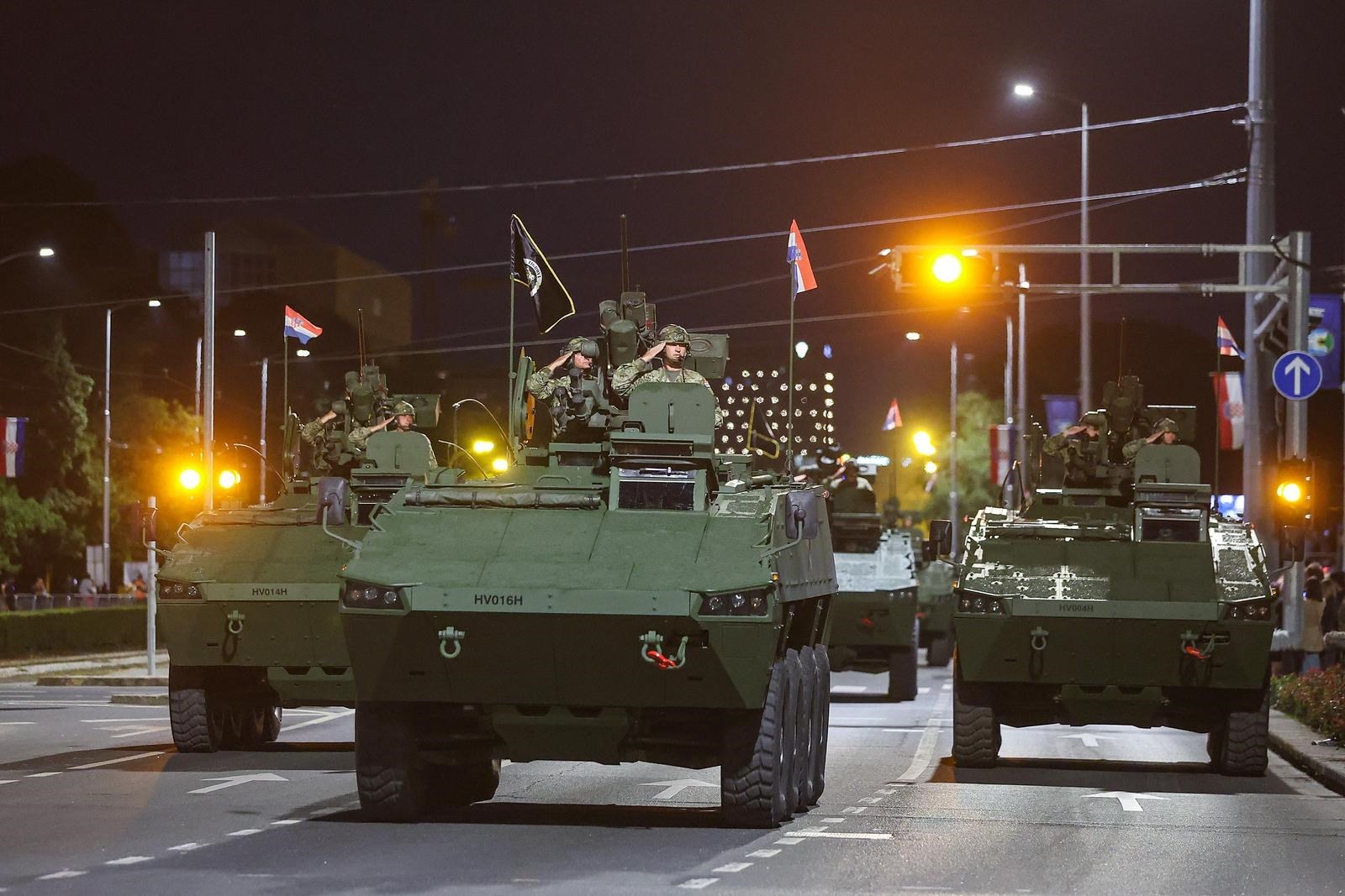 VIDEO I FOTO Pogledajte generalnu probu velikog vojnog mimohoda u Zagrebu
