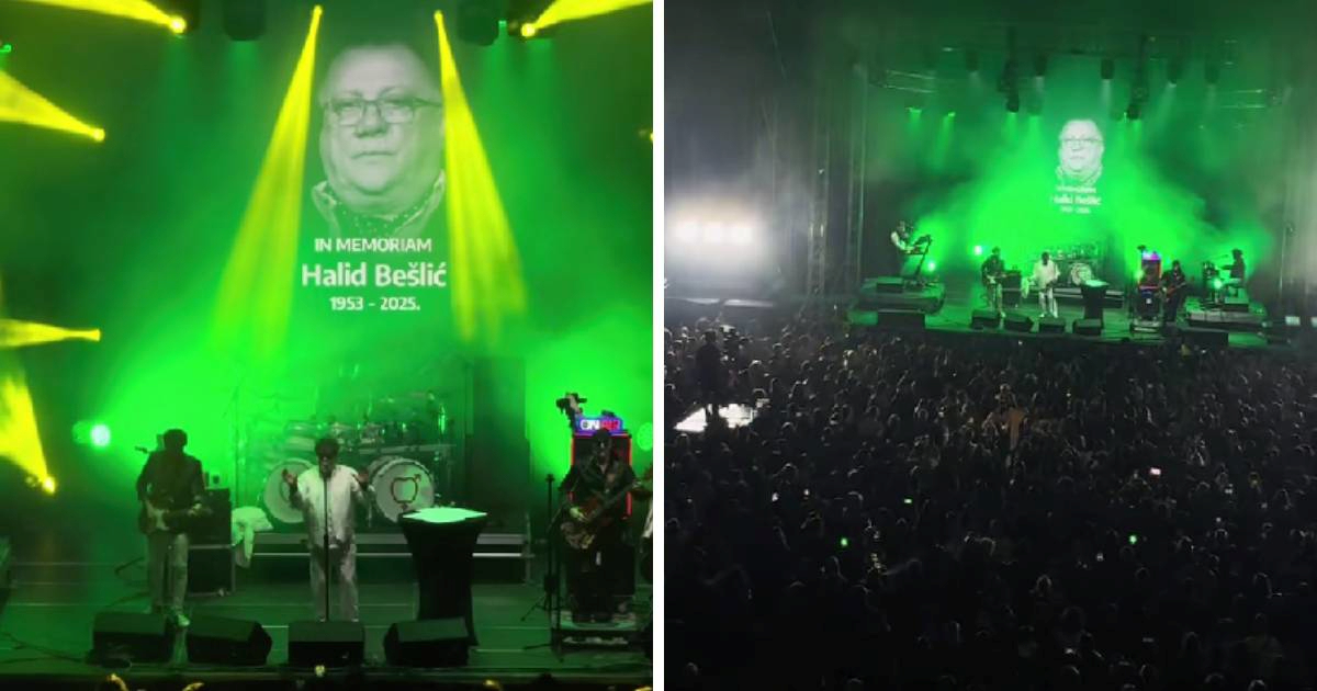 Crvena jabuka posvetila dio koncerta preminulom Halidu Bešliću