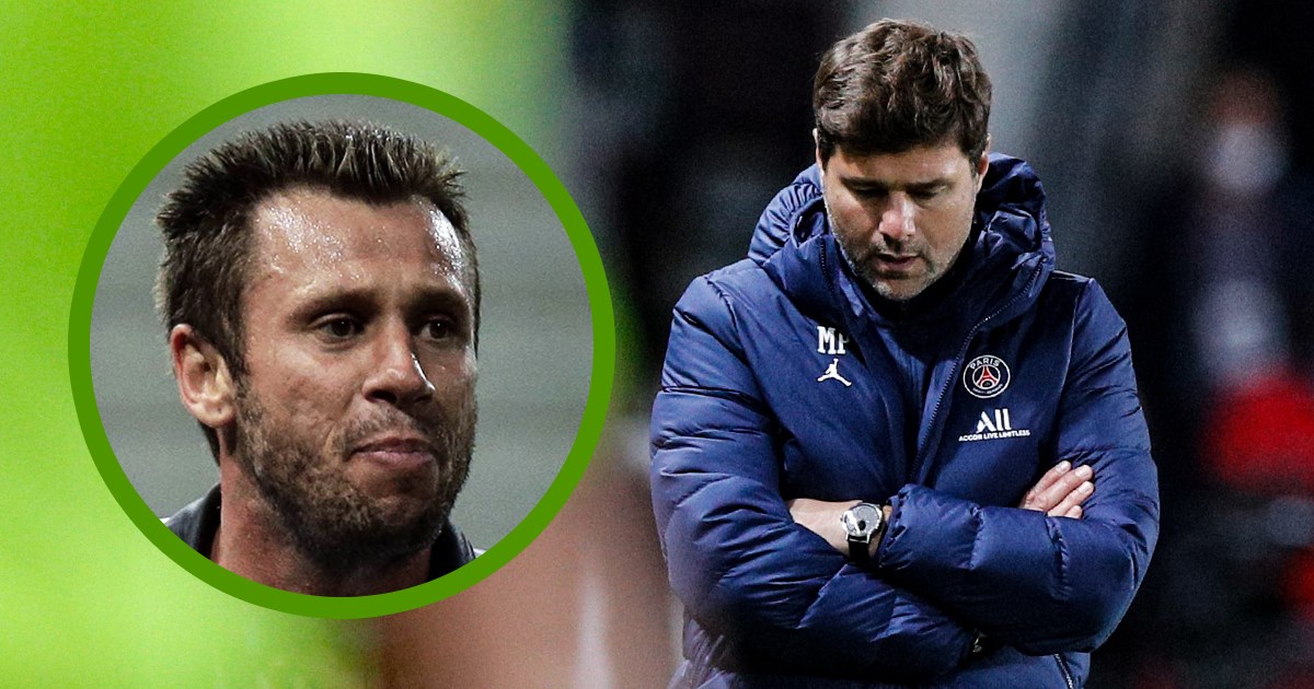 Cassano: Pochettino igrače PSG-a pita kako igrati. PSG će uskoro imati novog trenera