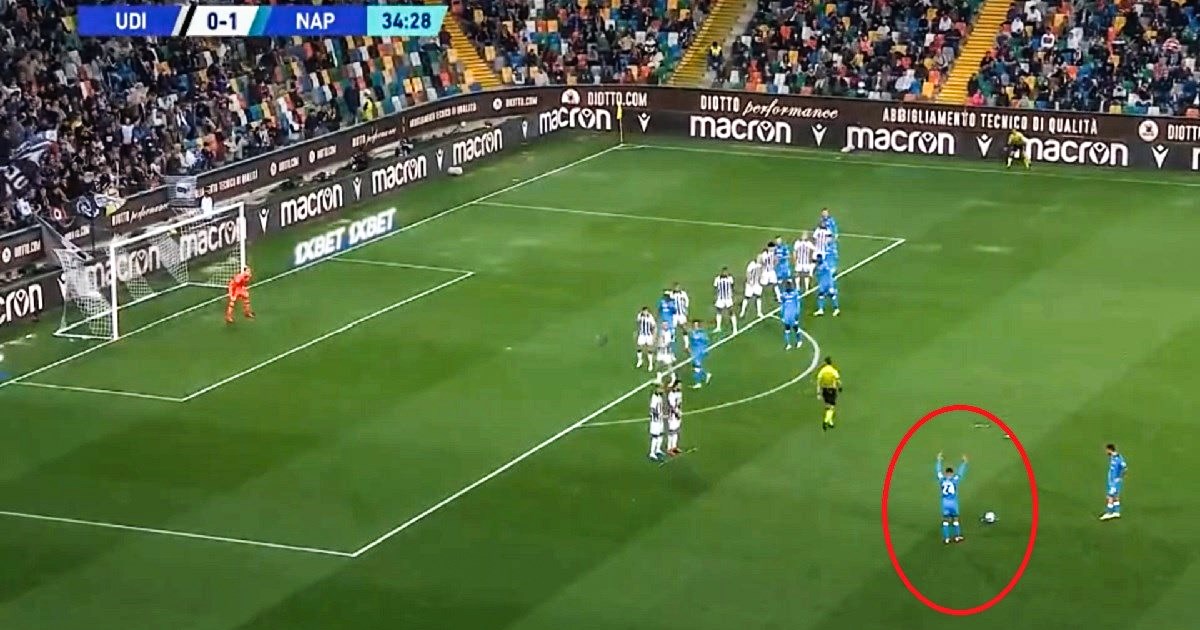 VIDEO Bivši dinamovac zabio za Napoli nakon prekrasne akcije iz slobodnog udarca