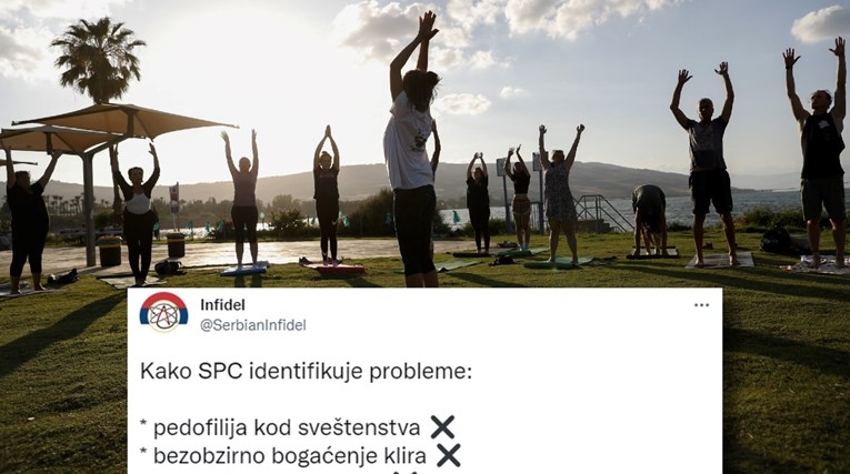 Srpska pravoslavna crkva savjetuje pilates umjesto joge. Ljudi se ne prestaju sprdati