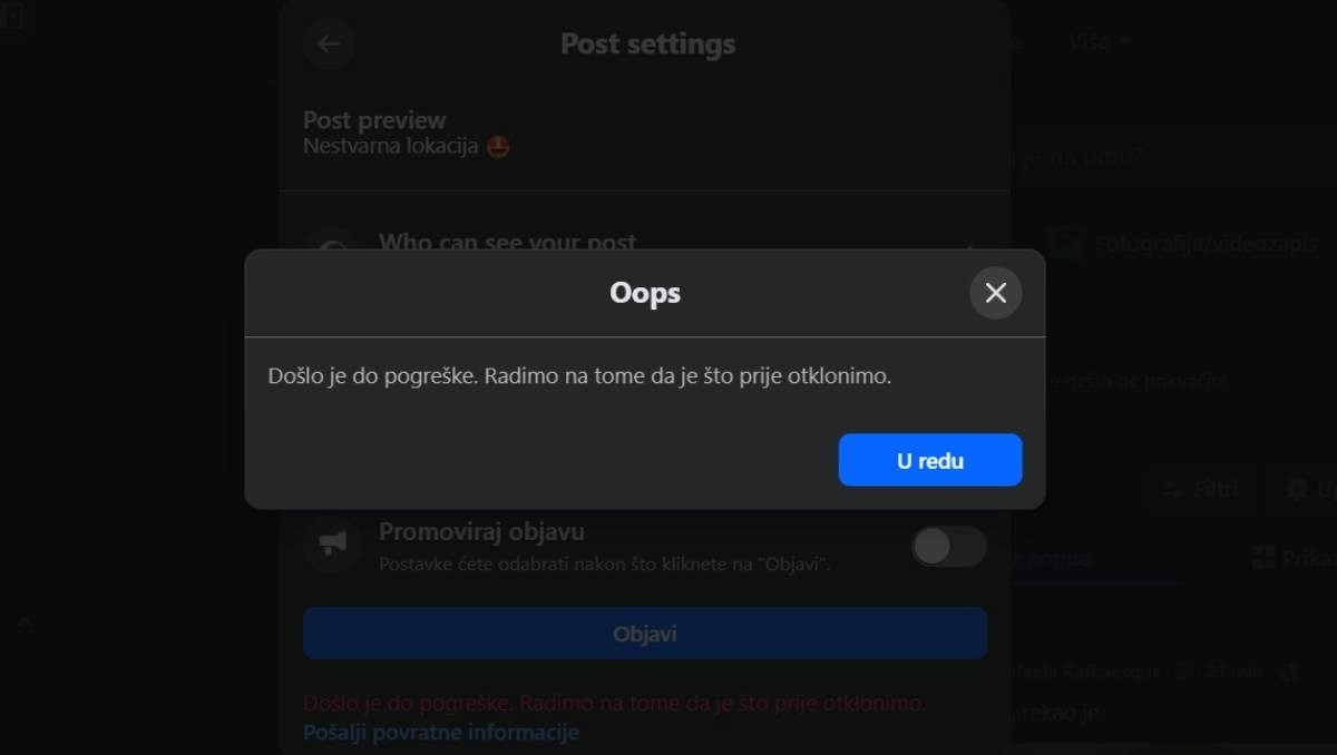 Je li i vas Fejs zezao?