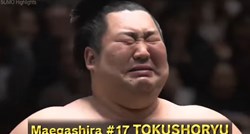 Najsenzacionalniji sumo prvak u povijesti nakon titule se rasplakao u nevjerici