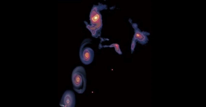 Astronomi otkrili čudan spiralni objekt koji se vrti oko centra naše galaksije