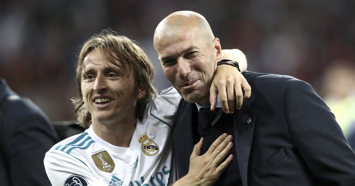 Zidane se divi Modriću. Objavio je poruku na Instagramu i dobio odgovor od Luke