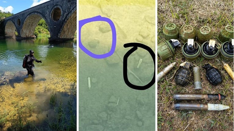 U rijeci u Lici pronađena hrpa bombi, protuavionski meci...