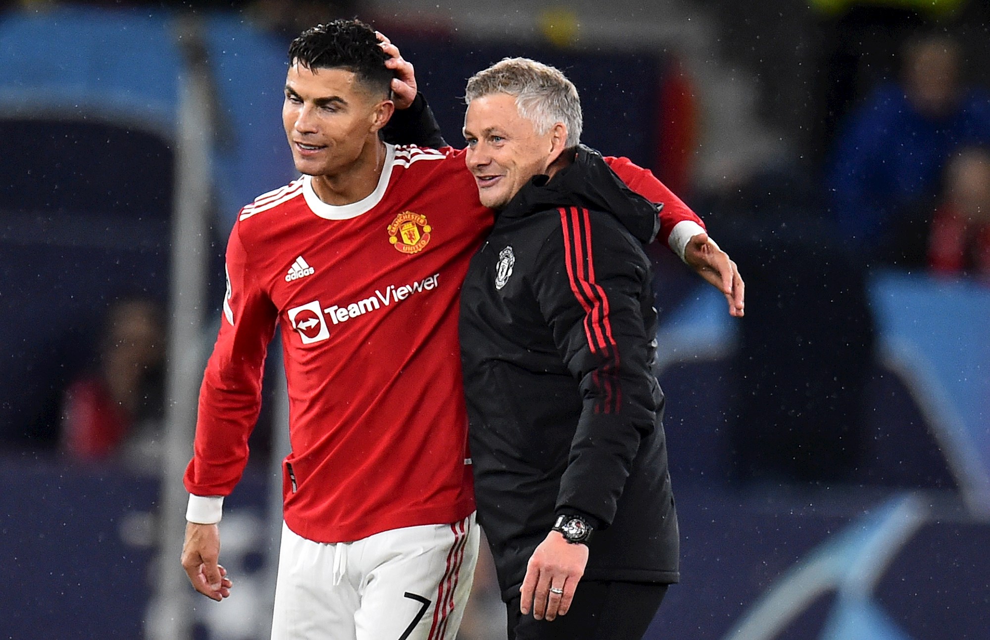Pogledajte kako se Ronaldo oprostio od Solskjaera