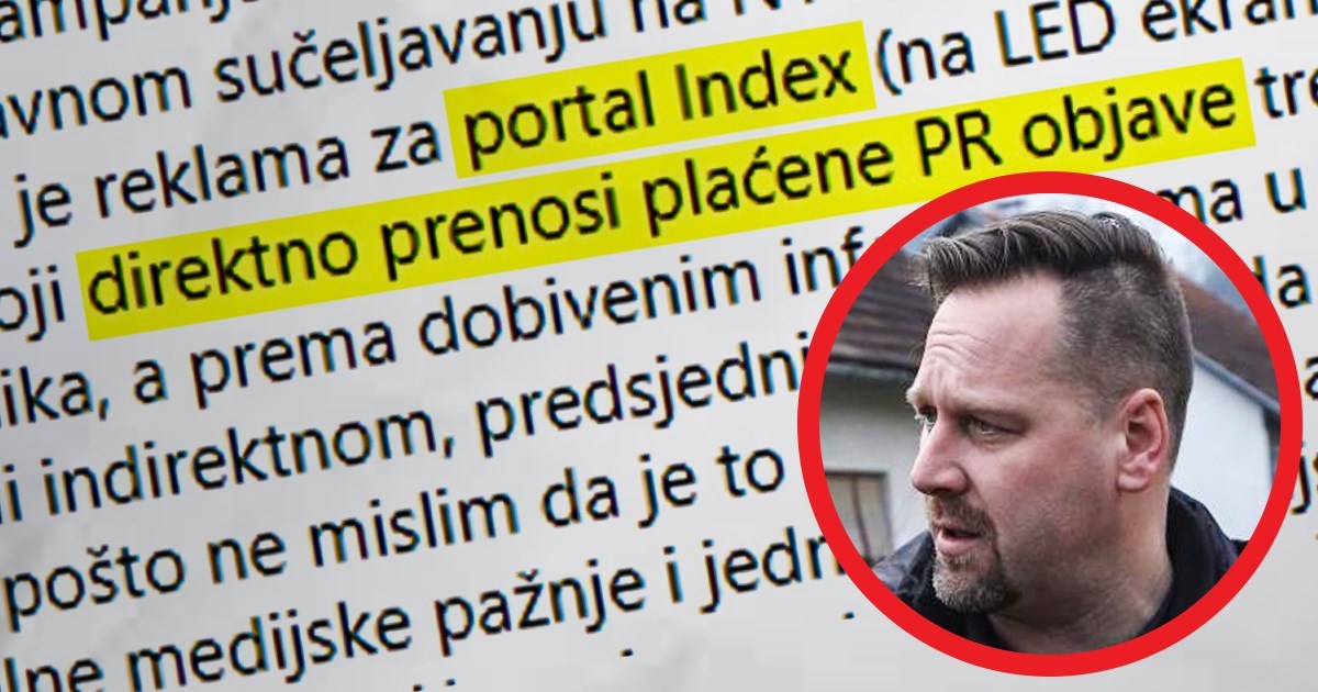 HDZ-ovac i bivši gradonačelnik Oroslavja: Šimunić plaća PR tekstove na Indexu