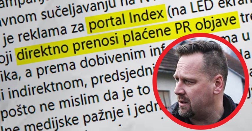 HDZ-ovac i bivši gradonačelnik Oroslavja: Šimunić plaća PR tekstove na Indexu