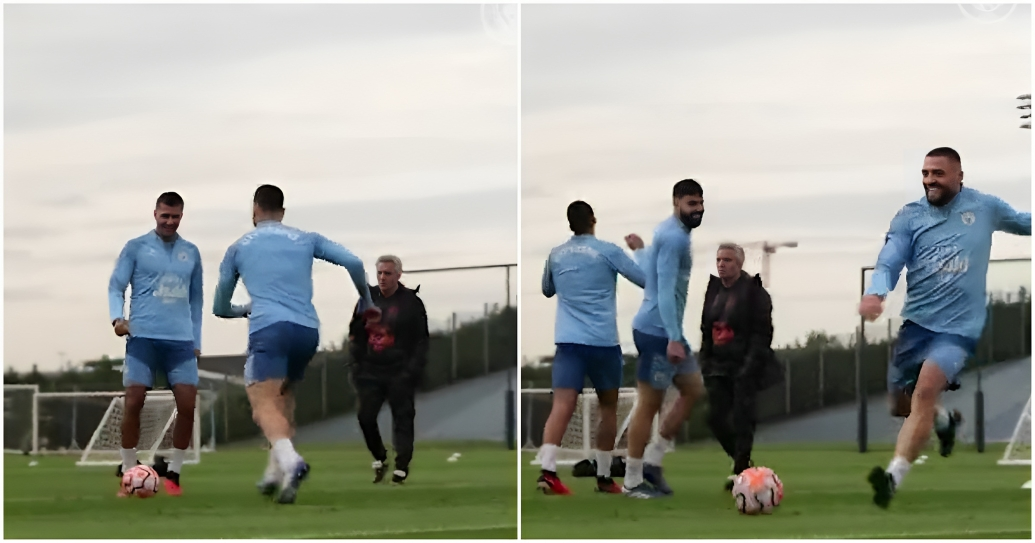 VIDEO Rodri provukao Gvardiolu kroz noge, smijao mu se i Kovačić