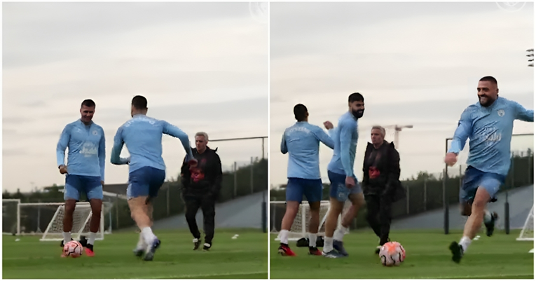 VIDEO Rodri provukao Gvardiolu kroz noge, smijao mu se i Kovačić