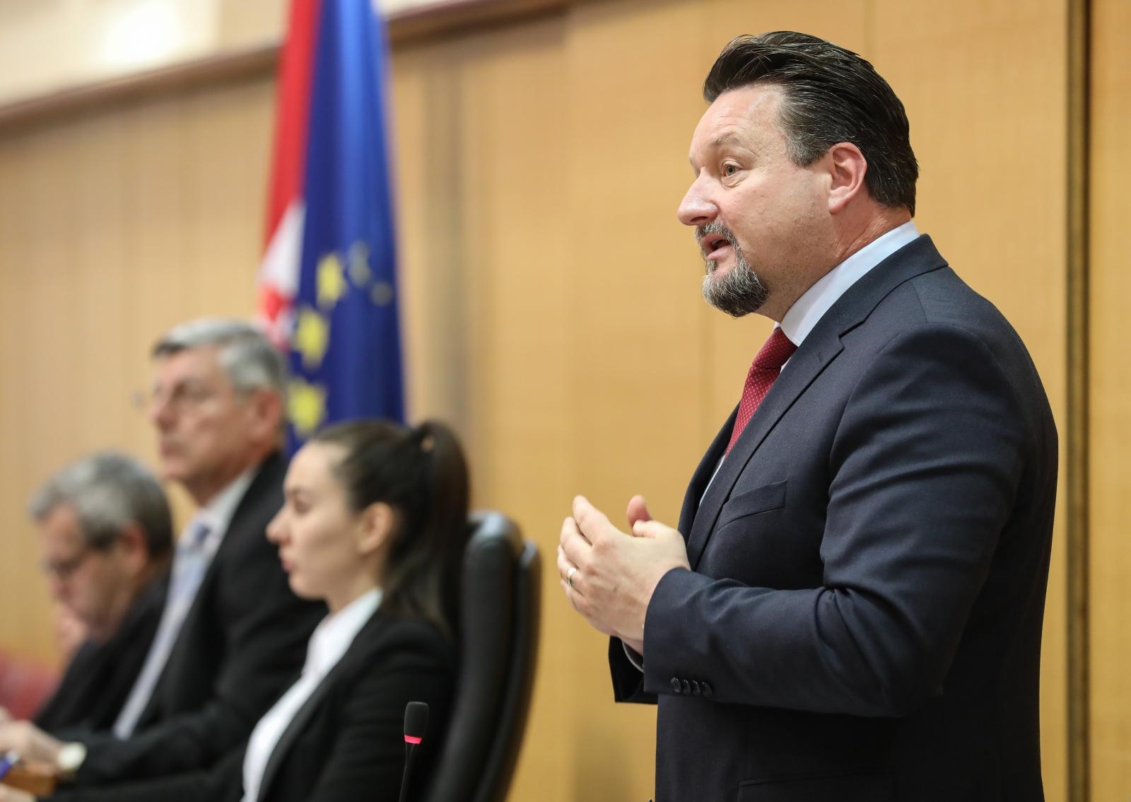 Sabor sutra ipak neće glasati o novom ministru uprave
