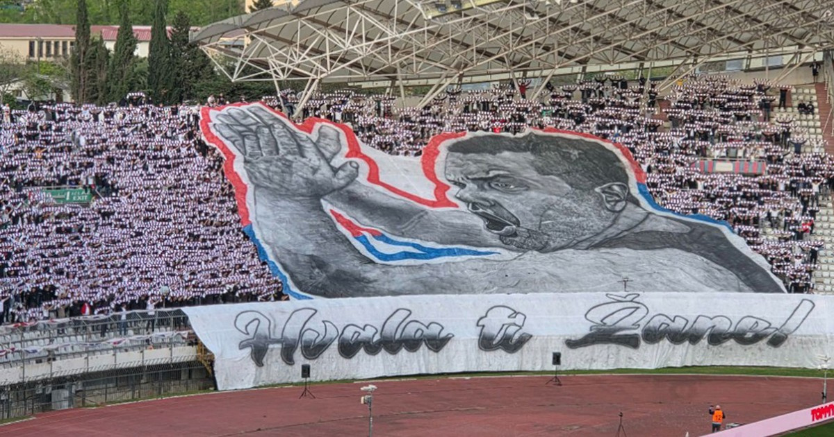 Pogledajte koreografiju koju je Torcida posvetila Žanu Ojdaniću