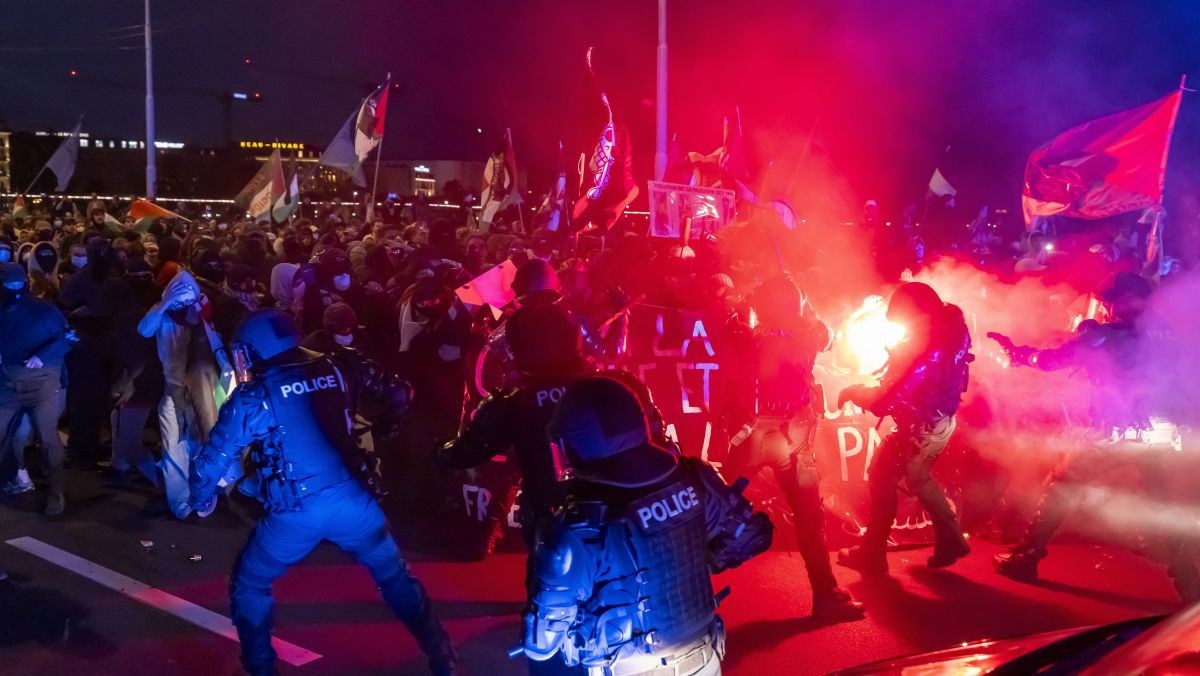 Pet policajaca ozlijeđeno na propalestinskim prosvjedima u Ženevi