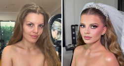 FOTO Vizažist pokazao kako mladenke izgledaju prije i poslije šminkanja