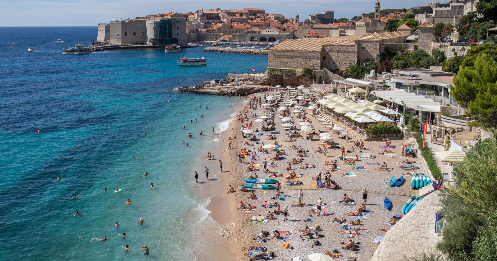 Stigla je jesen, ali Dubrovčane nije briga. Tamo je još ljeto