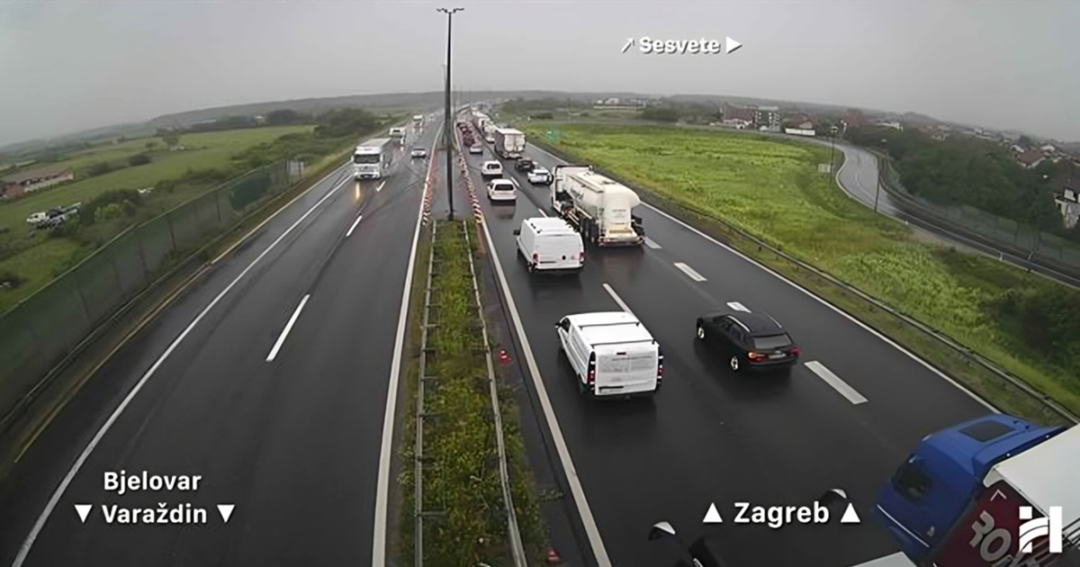Kolone na A2 i A4 pred Zagrebom