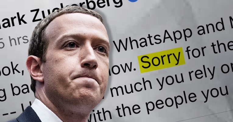 Zuckerberg nakon pada Fejsa napisao "sorry", komentari ljudi mogli bi vas iznenaditi