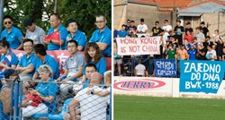 Kinezi došli navijati na neretvanski derbi. Dočekalo ih "Hong Kong nije Kina"