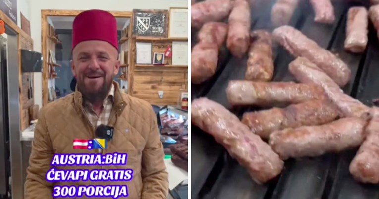 Restoran u Beču dijeli 300 porcija ćevapa uoči utakmice Austrija - BiH