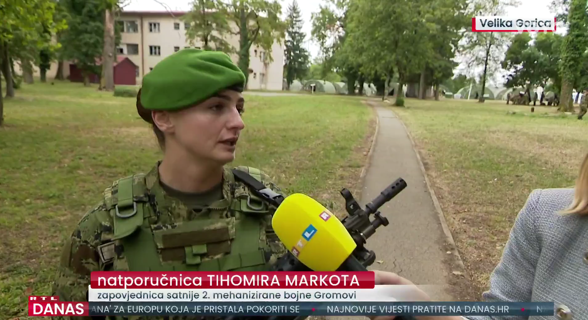 Tihomira je prva žena zapovjednica Gromova: "Moraju me slušati, nemaju nekog izbora"