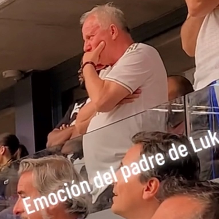 Pogledajte reakciju Modrićevog oca dok je cijeli Bernabeu slavio Luku