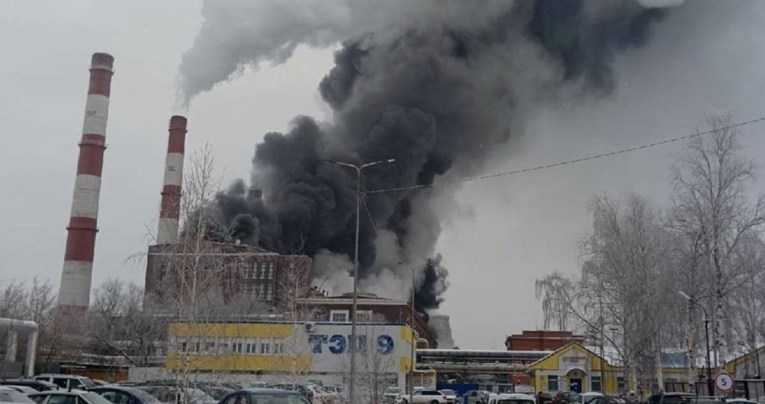 VIDEO Gori termoelektrana u Rusiji