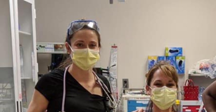 Trudne medicinske sestre rade tijekom pandemije i šalju ljudima važnu poruku