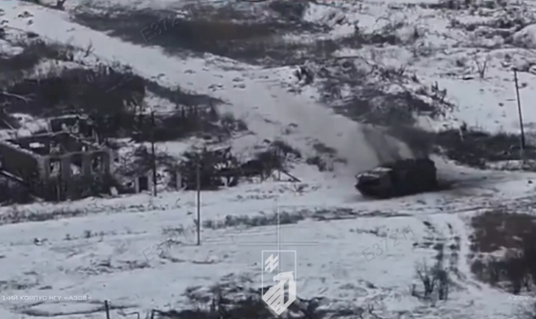 VIDEO Azov uništio rusku kolonu kod Pokrovska