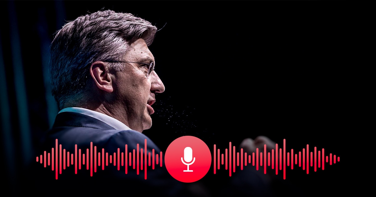 AUDIO Objavljena nova snimka. Plenković: Mostovci su prevaranti i bolesnici