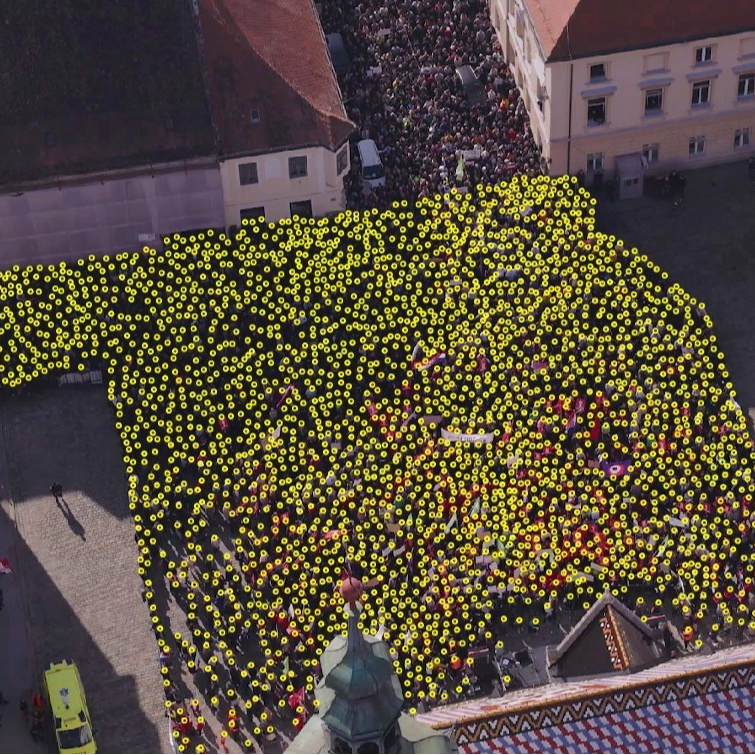 Neovisna organizacija: Ovo je broj ljudi na prosvjedu oporbe