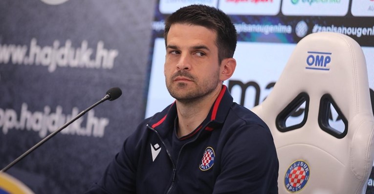 Hajdukova konferencija za medije pred Koprivnicu: "Nešto vas je malo danas..."