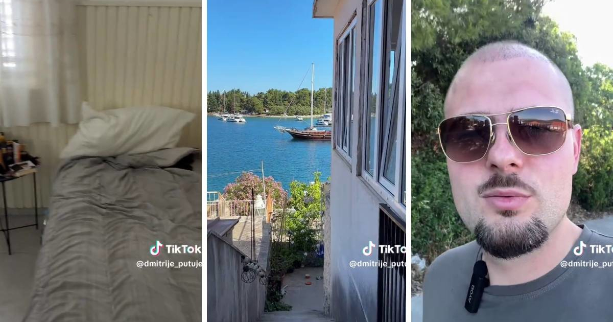 Srbin radi sezonu na Korčuli, pokazao smještaj: "Može li bolji pogled od ovoga?"