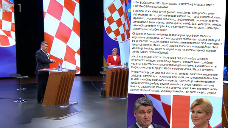 HDZ: Milanović se napadno, da ne kažemo prijeteći, naginjao prema Kolindi