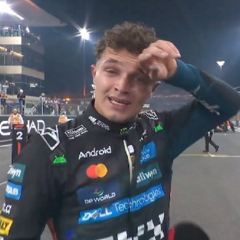 Pogledajte intervju uplakanog Norrisa nakon što je postao svjetski prvak