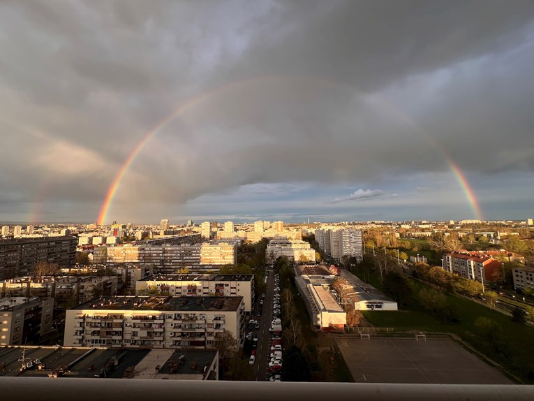 Fotka dana: U Zagrebu se pojavila dupla duga