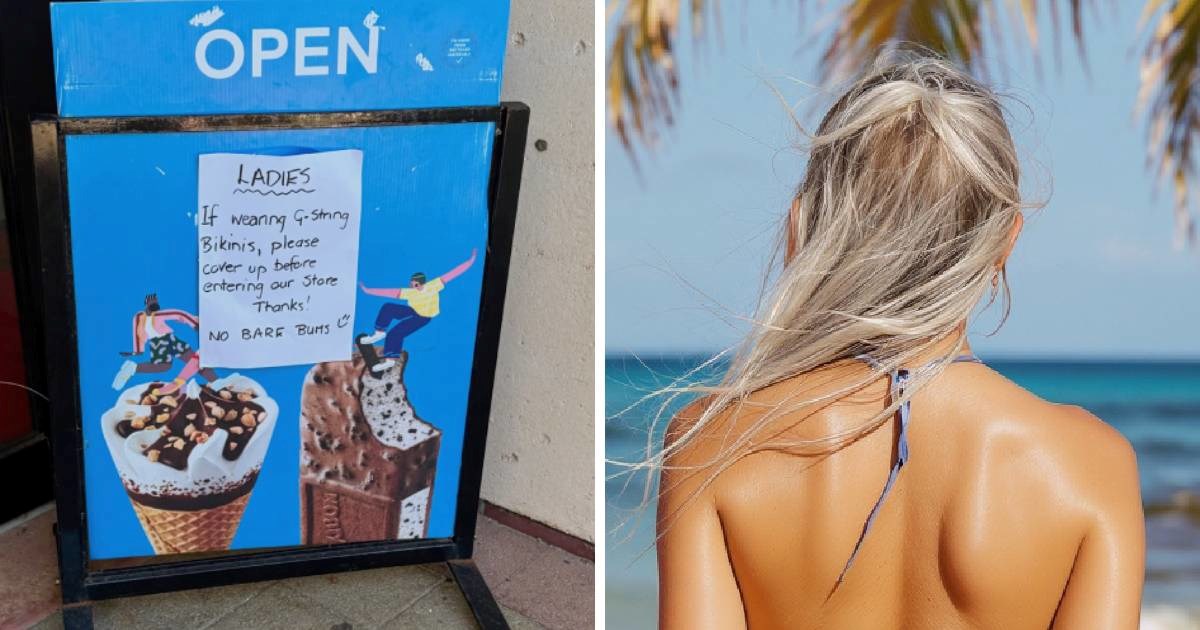 "Pokrijte se prije ulaska": Natpis u kafiću na plaži naljutio žene