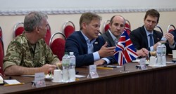 Zelenski u Kijevu primio britanskog ministra obrane, objavljeno što su dogovarali