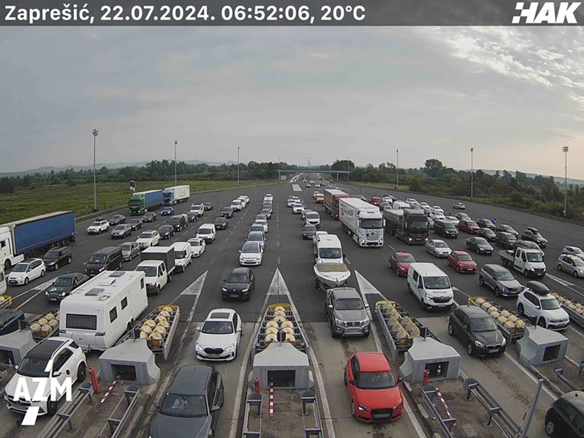 Već sad su velike gužve na naplatnim kućicama i zagrebačkoj obilaznici