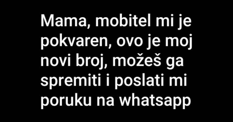 Stižu prevare: "Mama, ovo je moj novi broj telefona". Policija: Evo kako se zaštititi